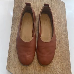 Everlane Day Glove Flat Brick Red size 6